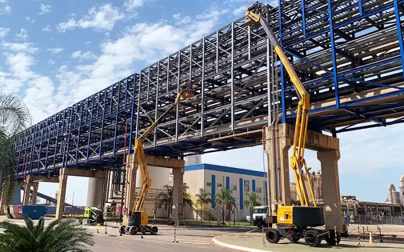 Pipe Rack Suzano - Três Lagoas, MS - Obra da Defendi Engenharia